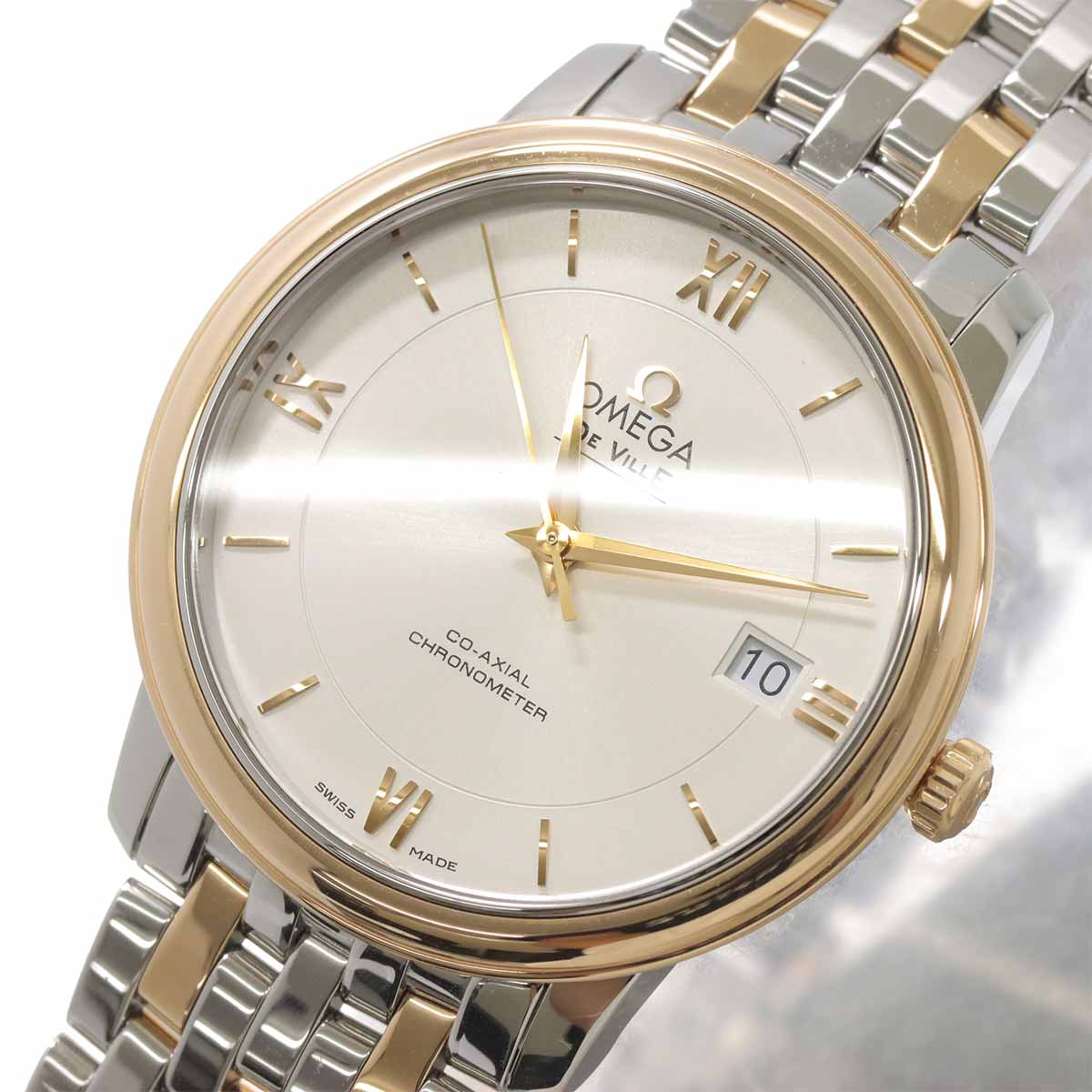 De Ville Prestige CO-AXIAL 424.20.37.20.02.002 750 Pink Gold