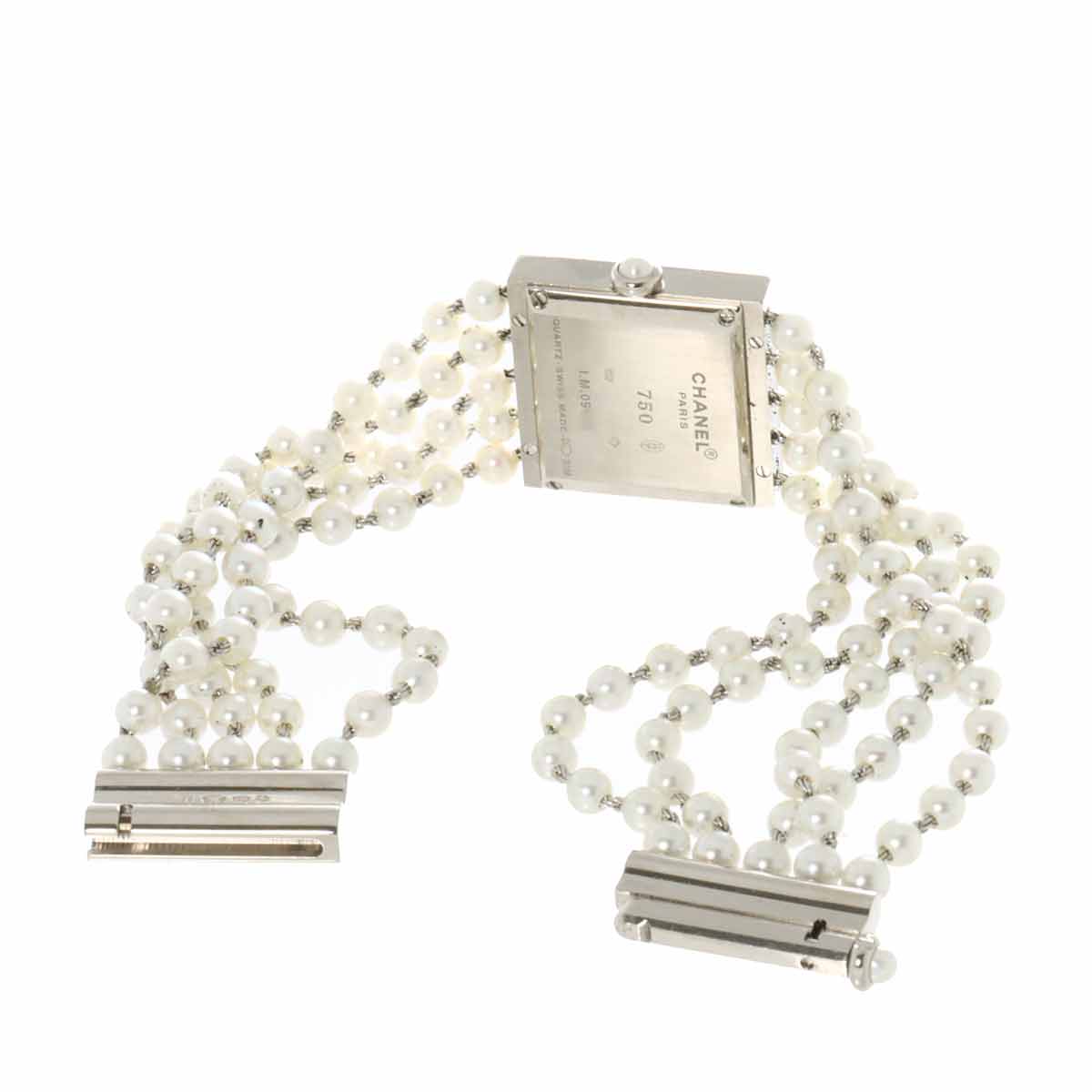 Mademoiselle H1434 750 White Gold Diamond Ledies Watch