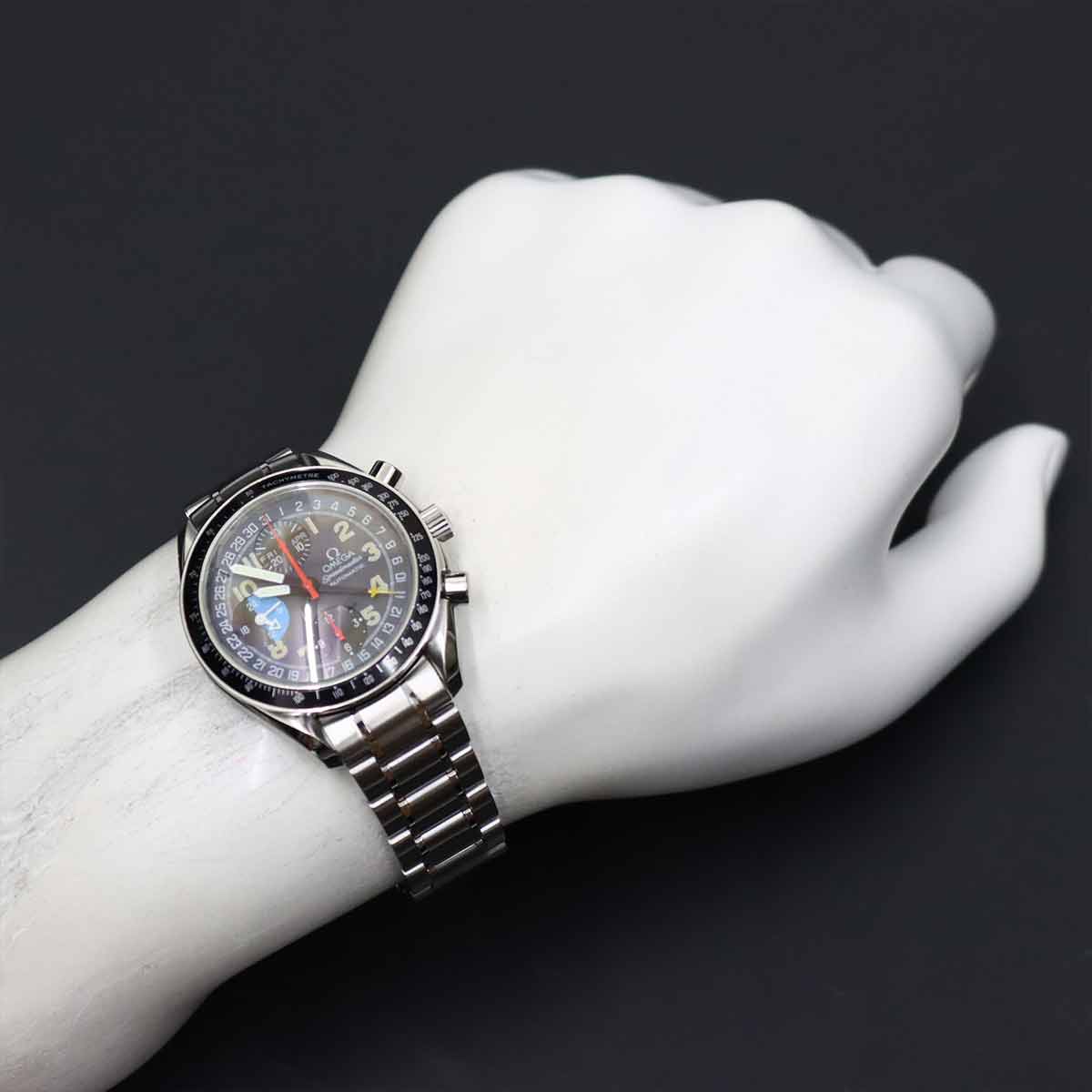 Speedmaster Mark40 3520 53 Automatic Gray Dial Mens Watch