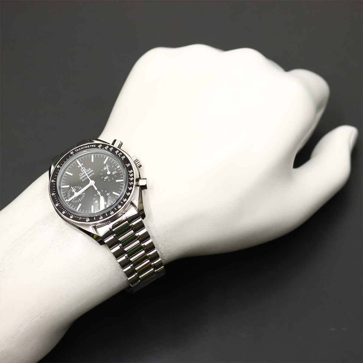 Speedmaster Chronograph 3539 50 Automatic Black Dial Mens Watch