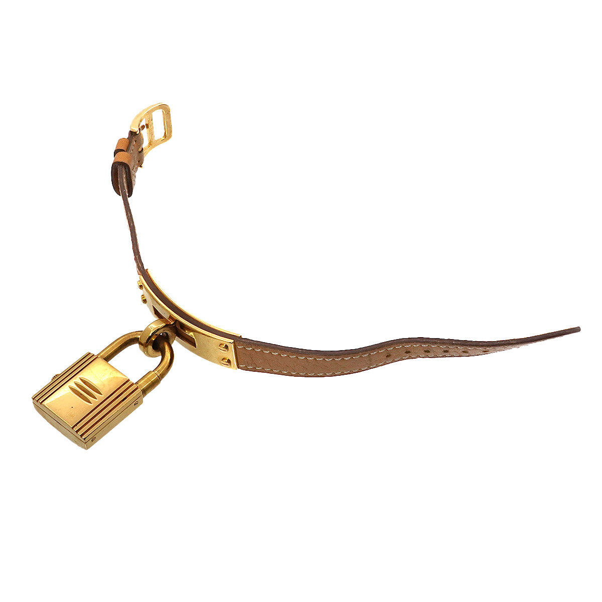 Kelly Watches Quartz Gold Dial Vintage Cadena Ladies Watch