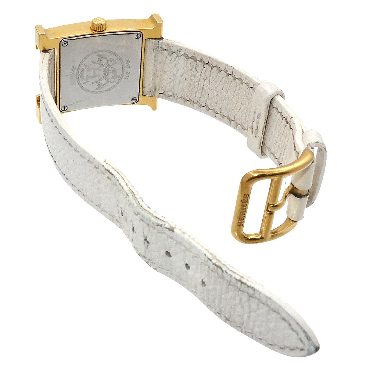 H Watch HH1 201 Quartz White Dial Ladies Watch