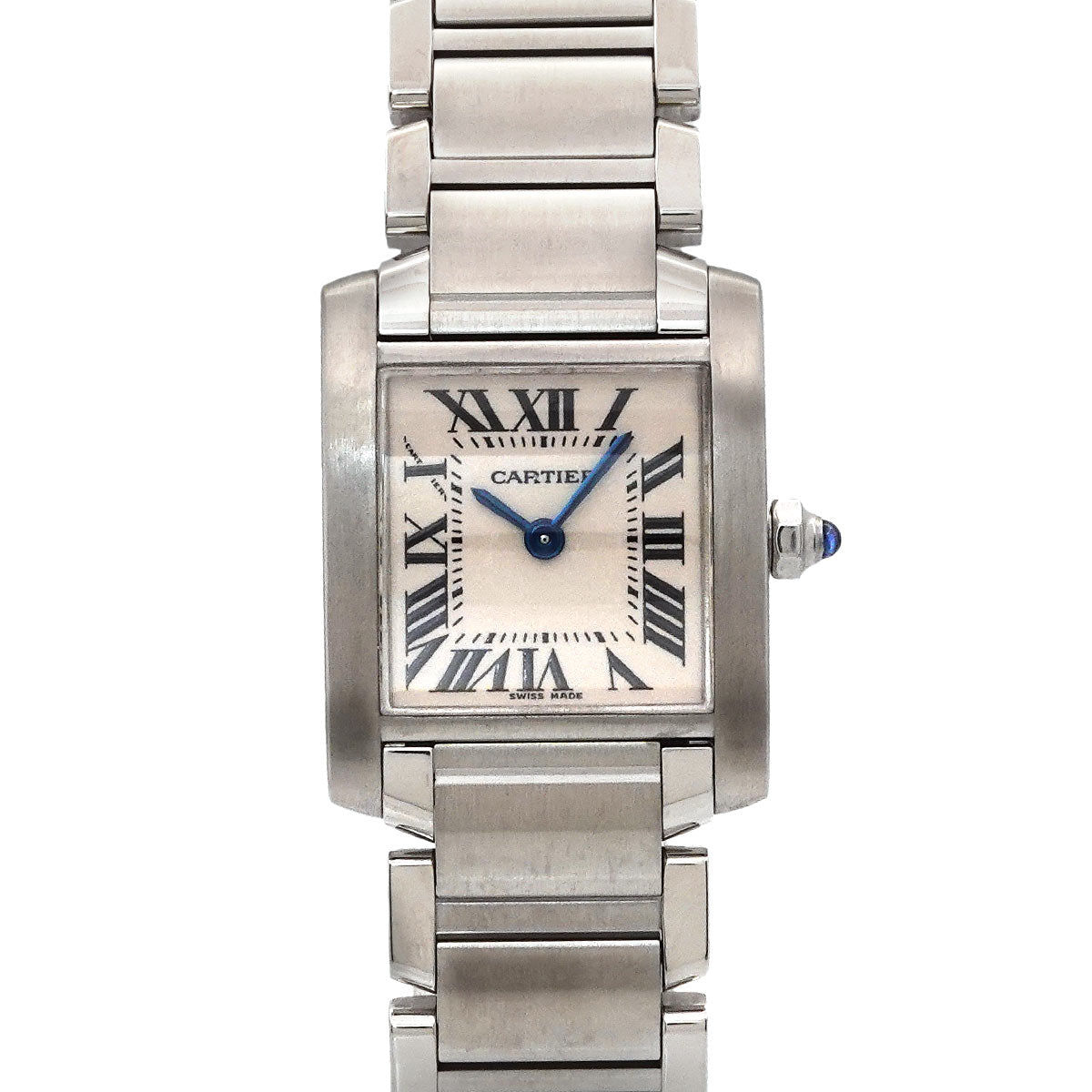 Tank Francaise SM W51008Q3 Quartz Cream Dial Ladies Watch