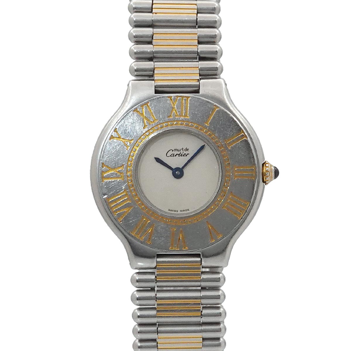 Must 21 Quartz Silver Dial Boys Watch