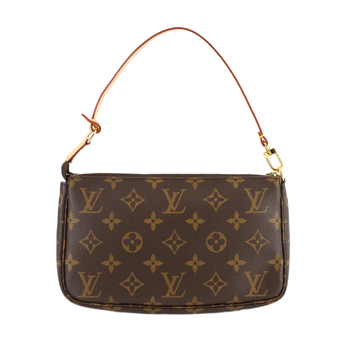 Monogram Pochette Accessoires Hand Bag Pouch Brown M51980