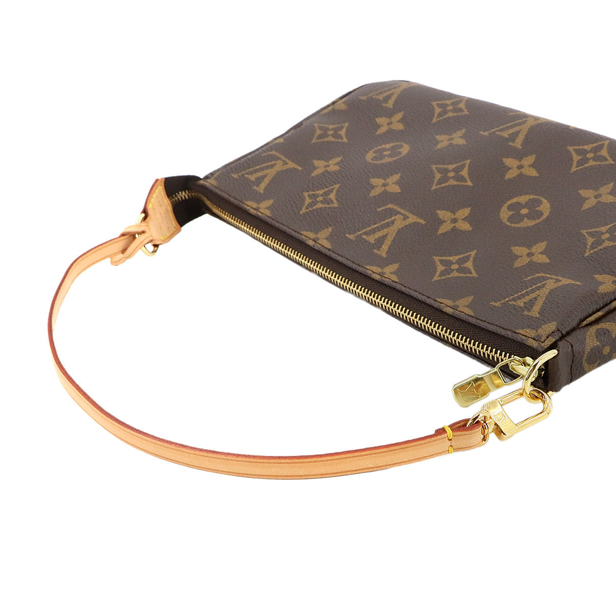 Monogram Pochette Accessoires Hand Bag Pouch Brown M51980