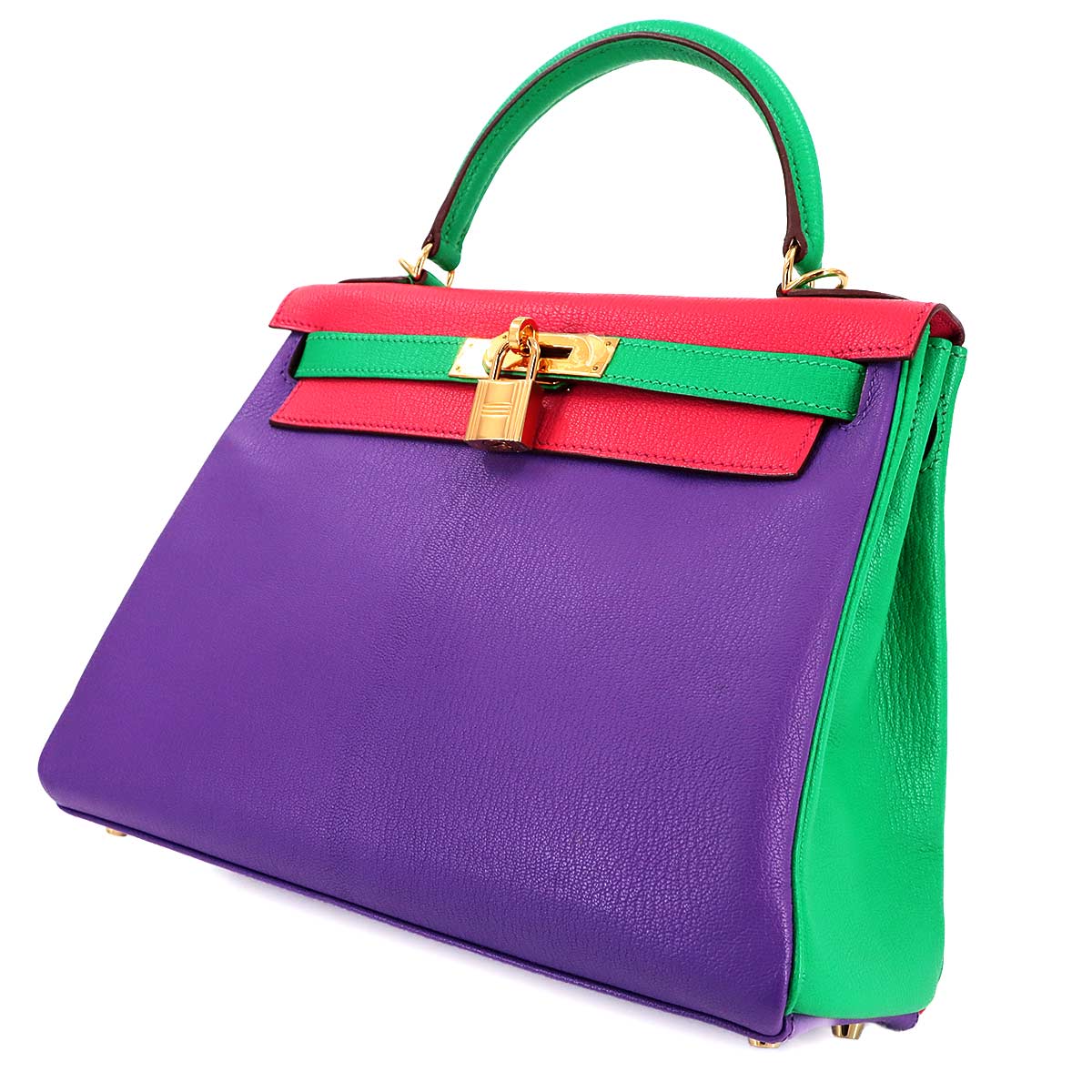 Kelly 28 2way Hand Shoulder Bag Veau Togo Bordeaux Purse 90290900