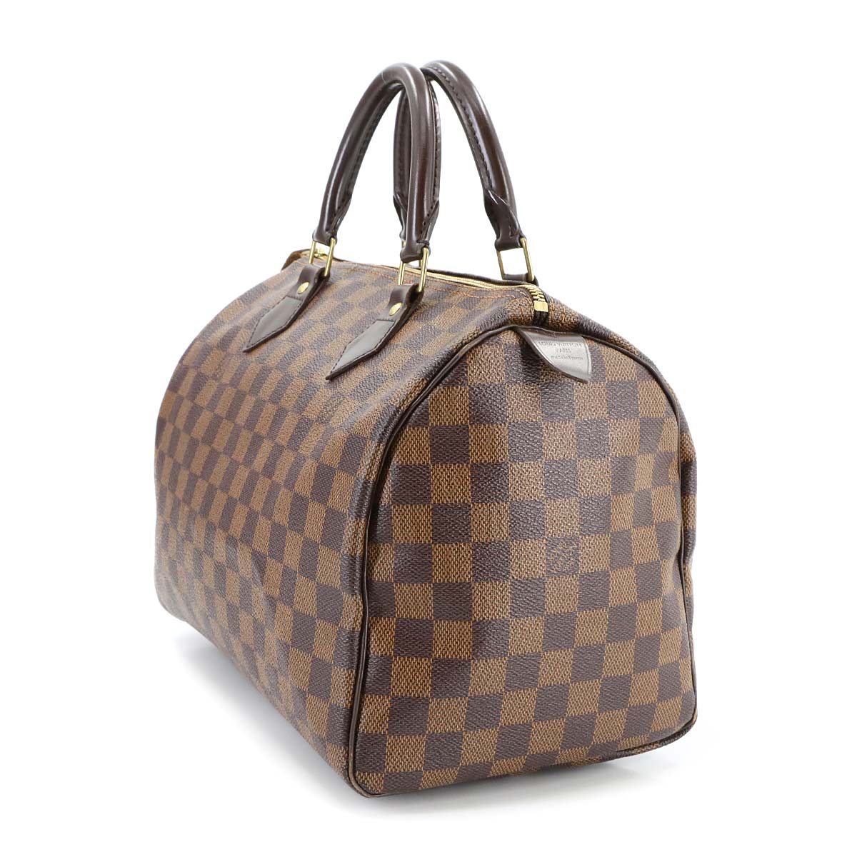 Damier Speedy 30 Hand Bag Ebene N41531 Brown Purse