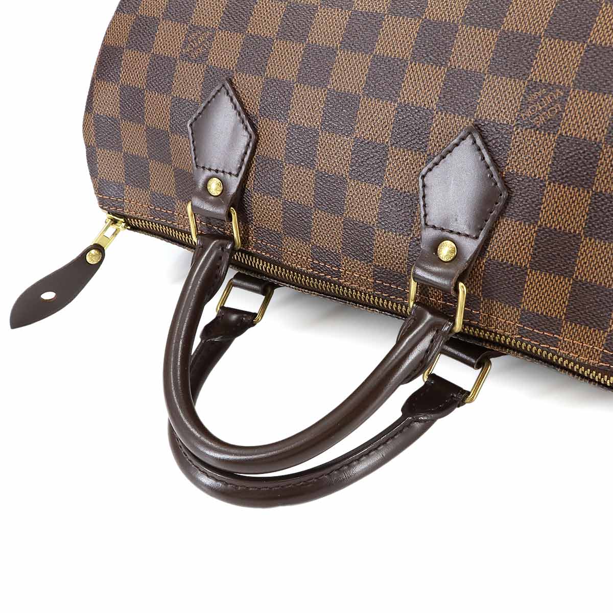 Damier Speedy 30 Hand Bag Ebene N41531 Brown Purse