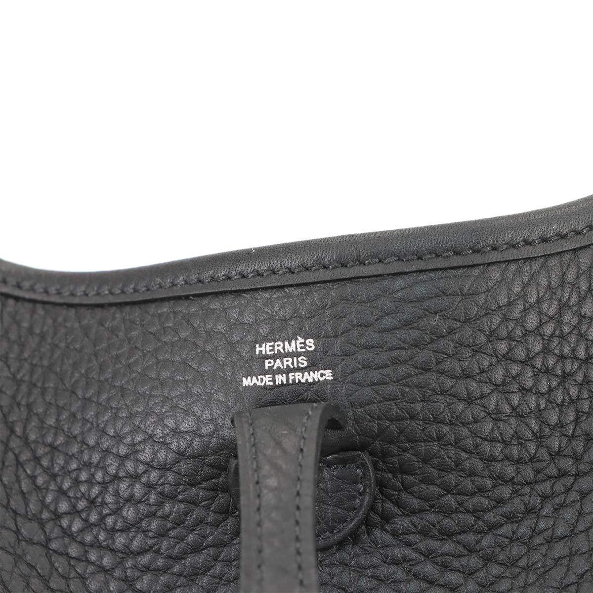 Evelyne Amazone TPM Shoulder Bag Taurillon Clemence Black