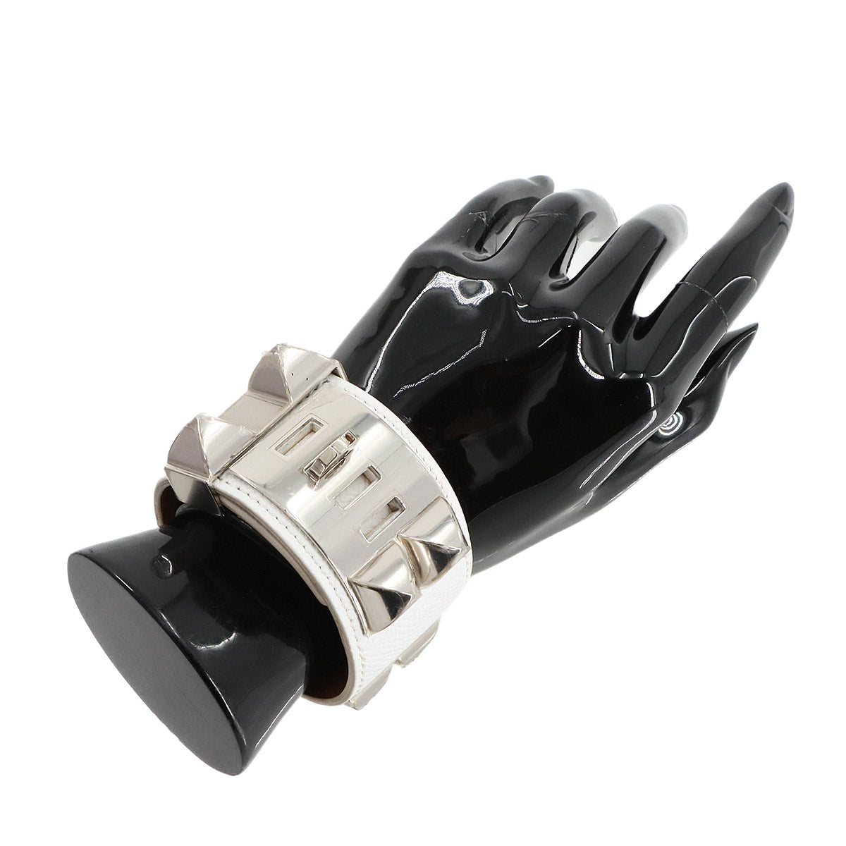 Collier De Chien Bangle Veau Epsom White Bracelet 90290936