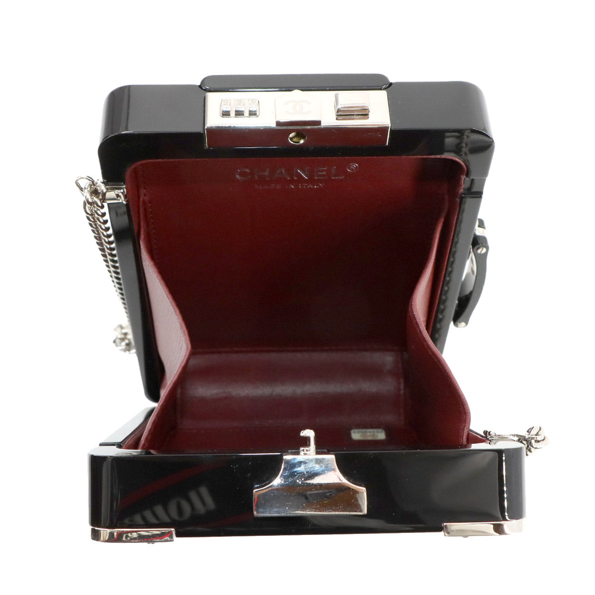 Evening In The Air Trolley Chain Clutch Shoulder Bag Plastic