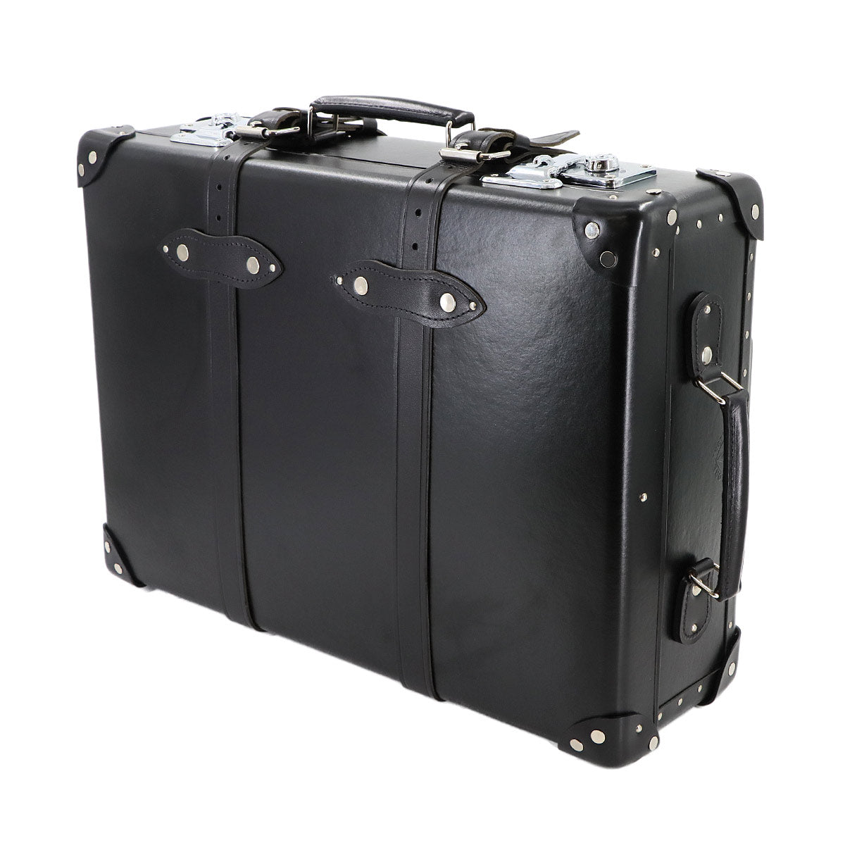 Centenary Carry on Luggage Vulcanized Fiber Black