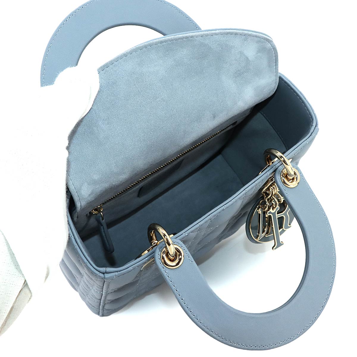 Lady Dior My ABCDior Small Hand Shoulder Bag Leather