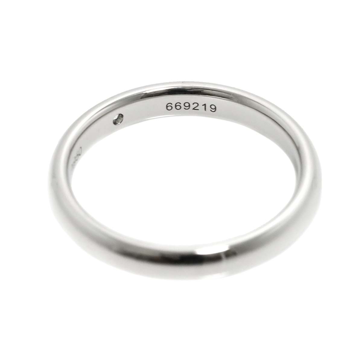 Diamond Ring Pt Platinum size6(US)