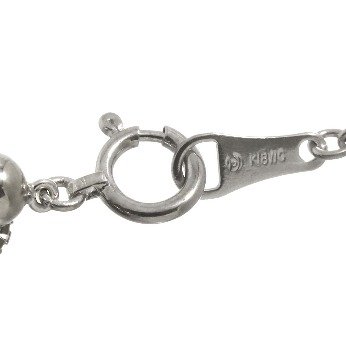 Diamond 0.36ct Necklace 18K WG White Gold 750