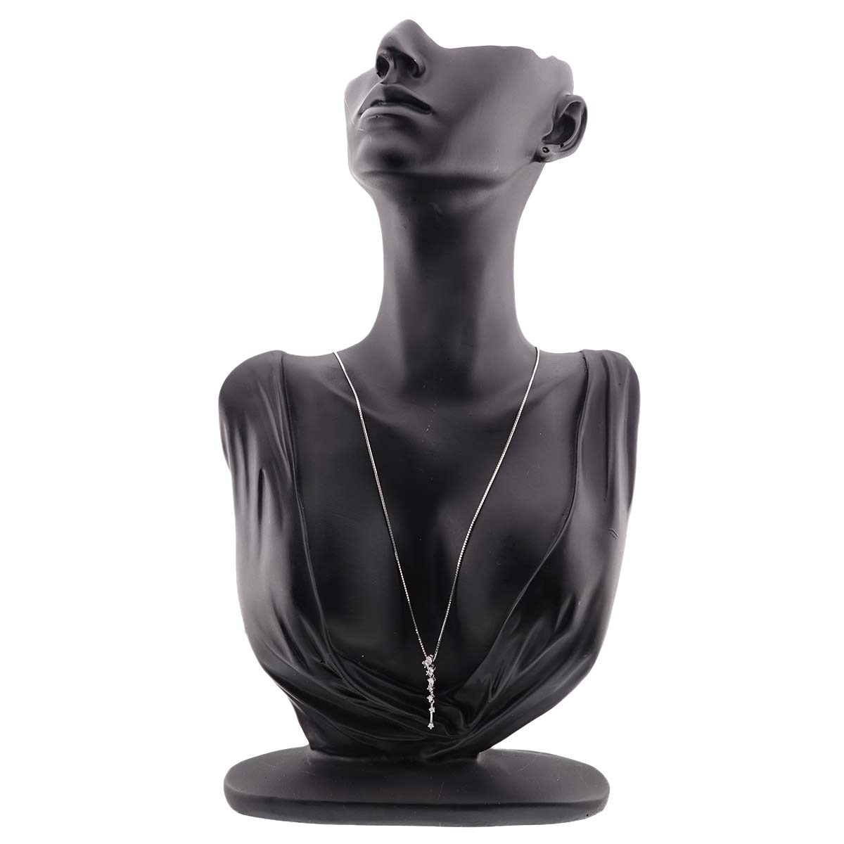 Diamond 0.36ct Necklace 18K WG White Gold 750