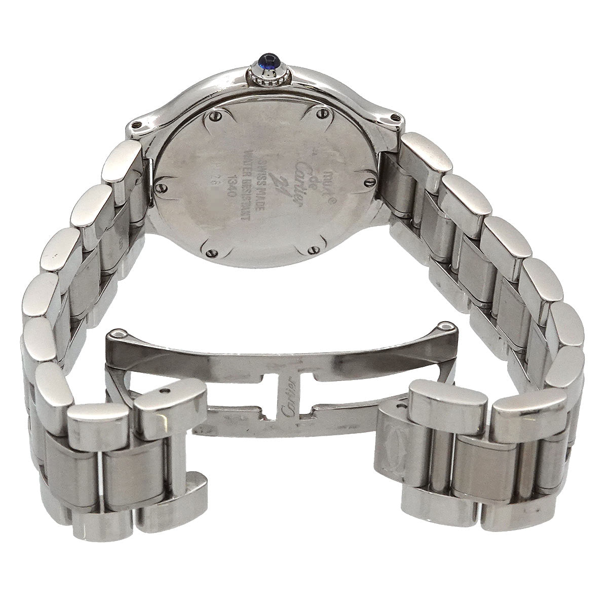 Must 21 W10109T2 Quartz Silver Dial Ladies Watch