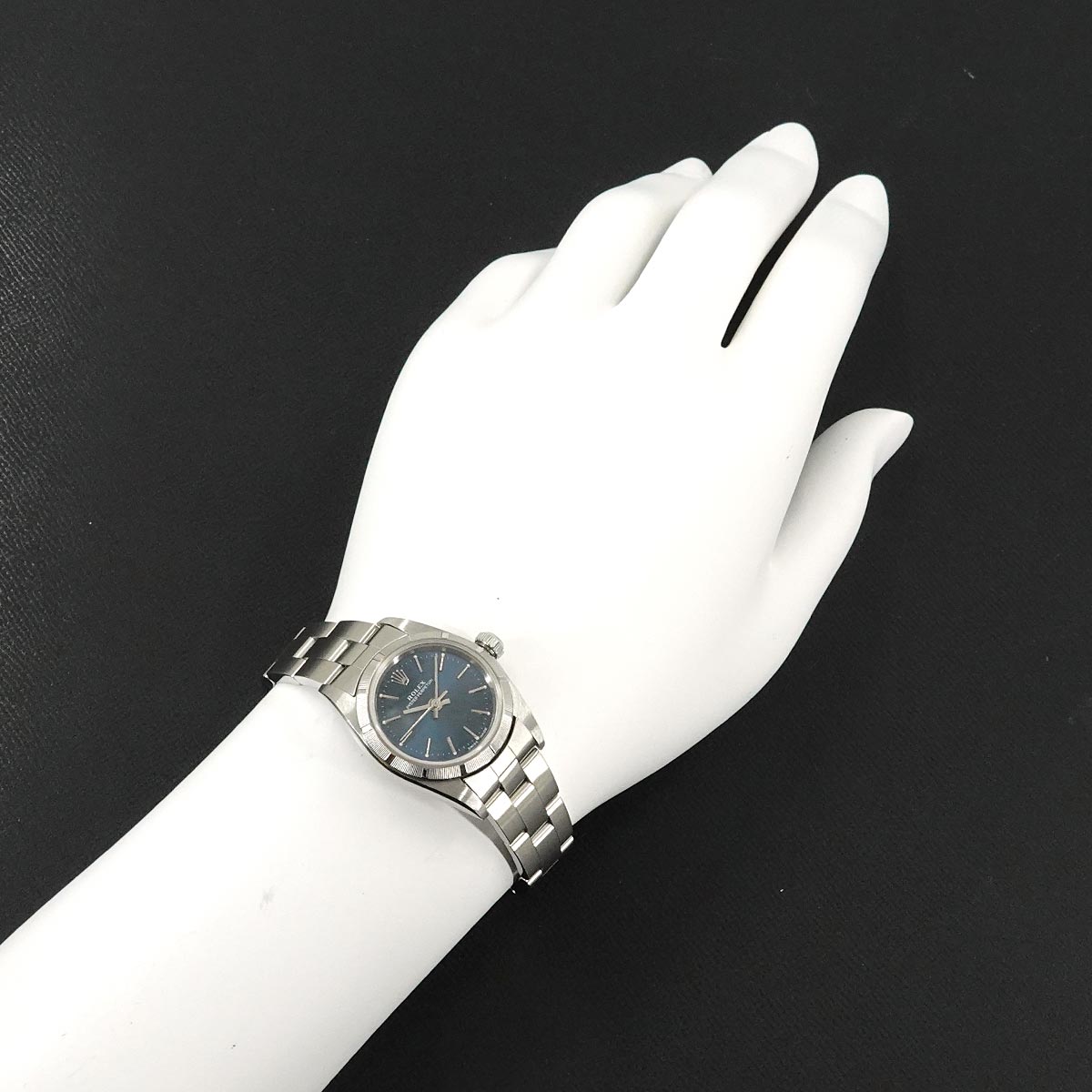 Oyster Perpetual 76030 Serial P Automatic Blue Dial Ladies
