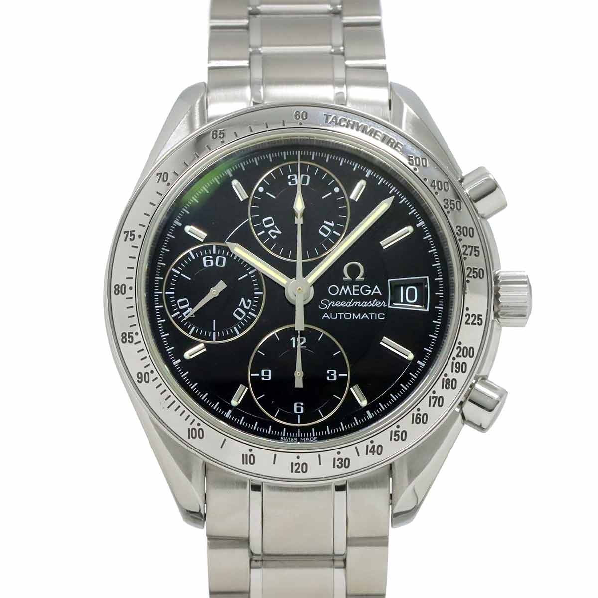 Speedmaster Date 3513.50 Chronograph Automatic Black Dial Mens