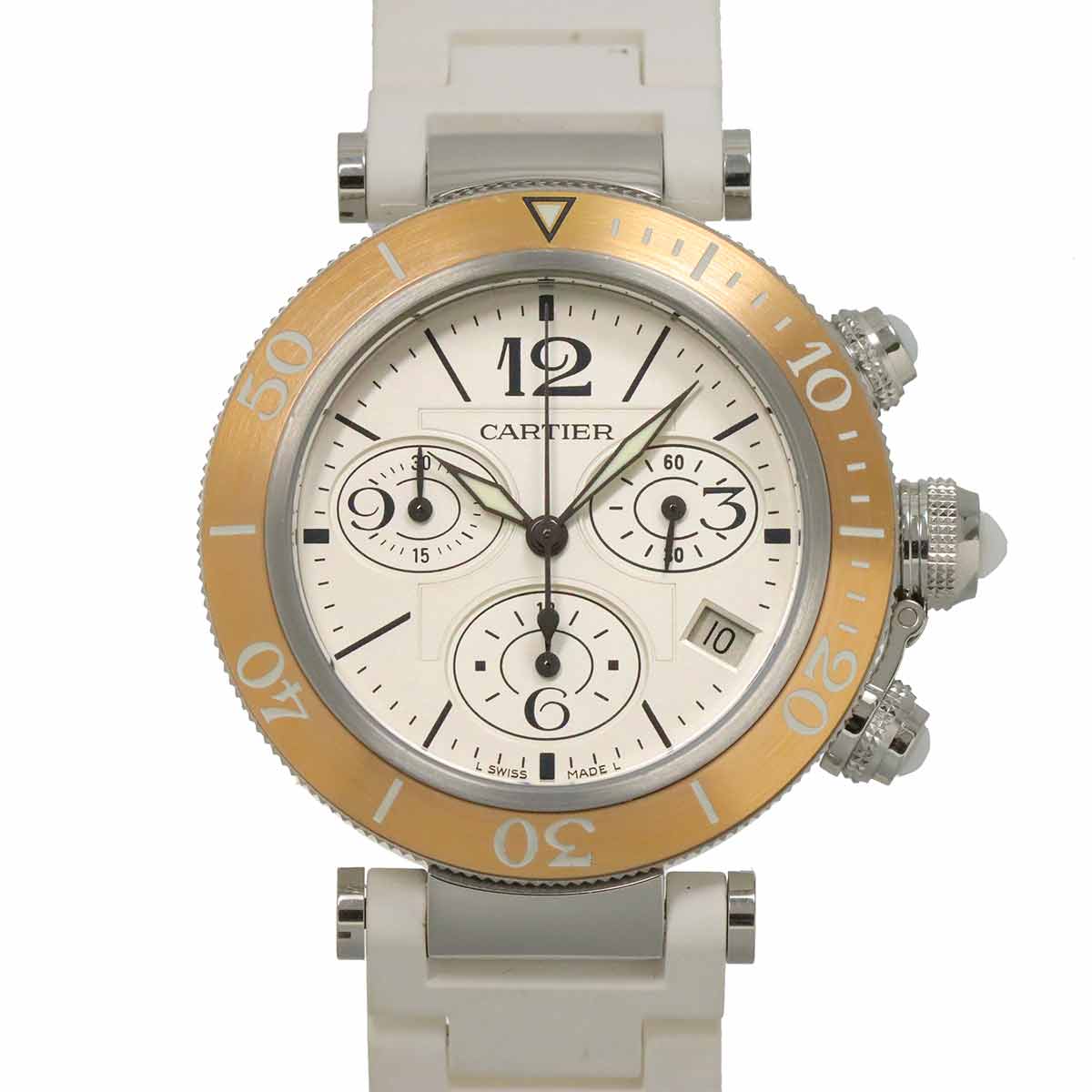 Pasha Seatimer Chronograph W3140004 PG Automatic Silver Boys