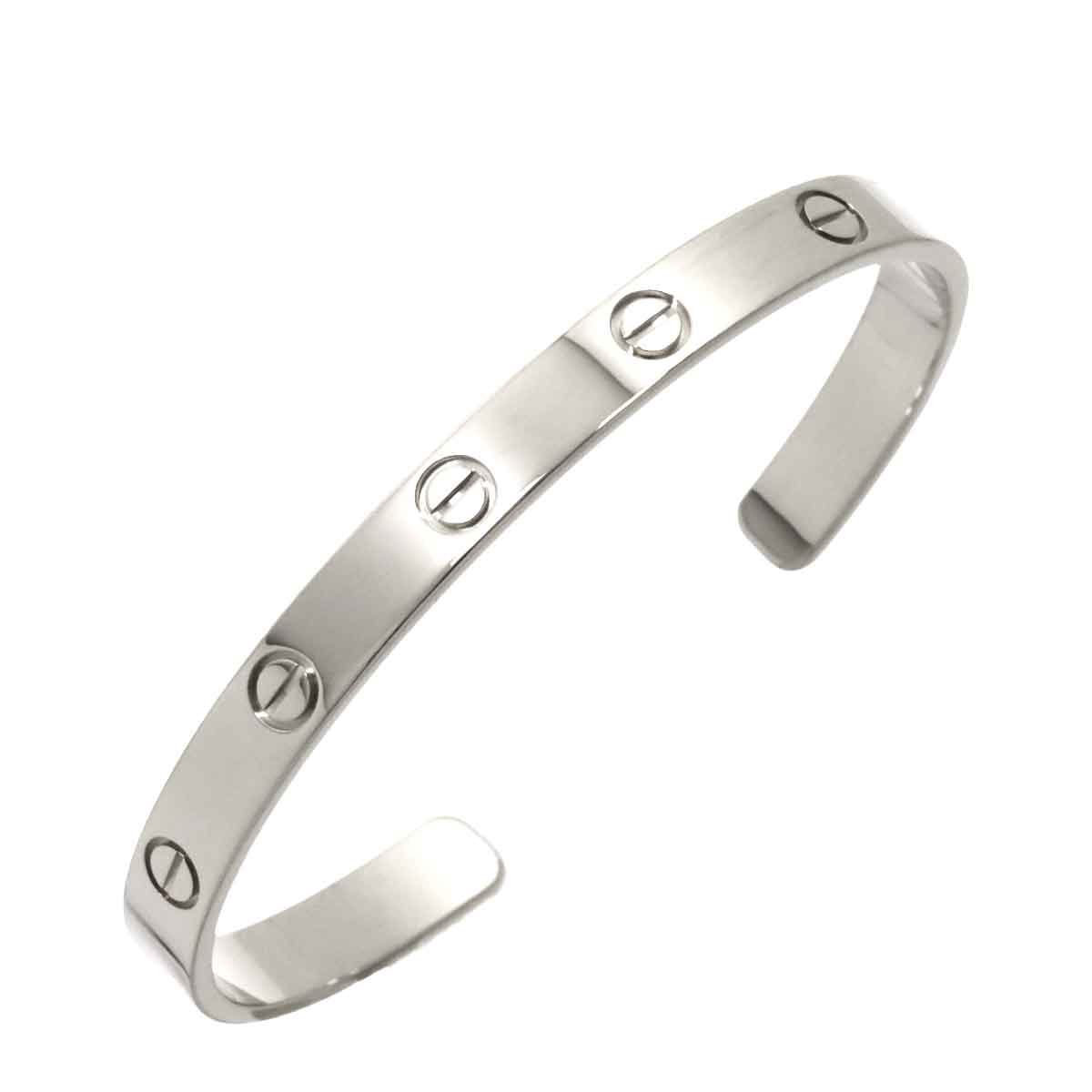 Love Bracelet Open 18K White Gold 750 Size18
