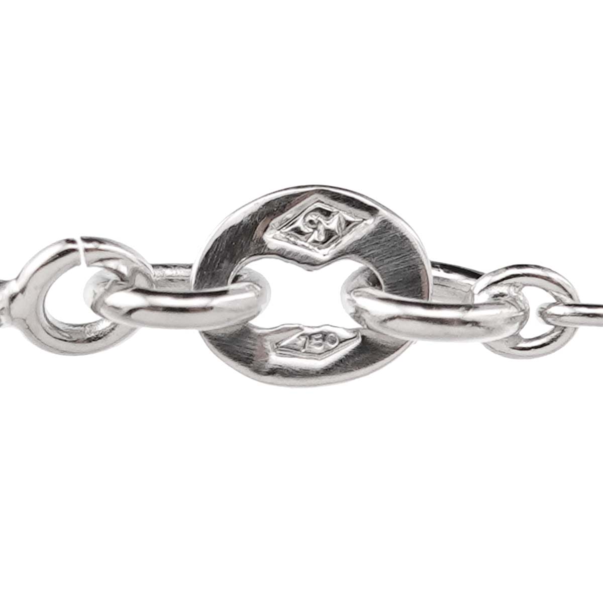 Diamond 0.32ct Necklace 18K White Gold 750