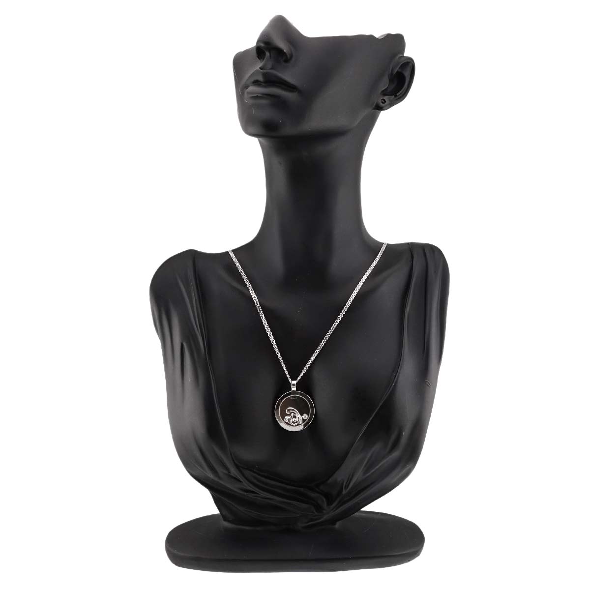 Happy Diamond Aquarius Necklace 18K White Gold 750