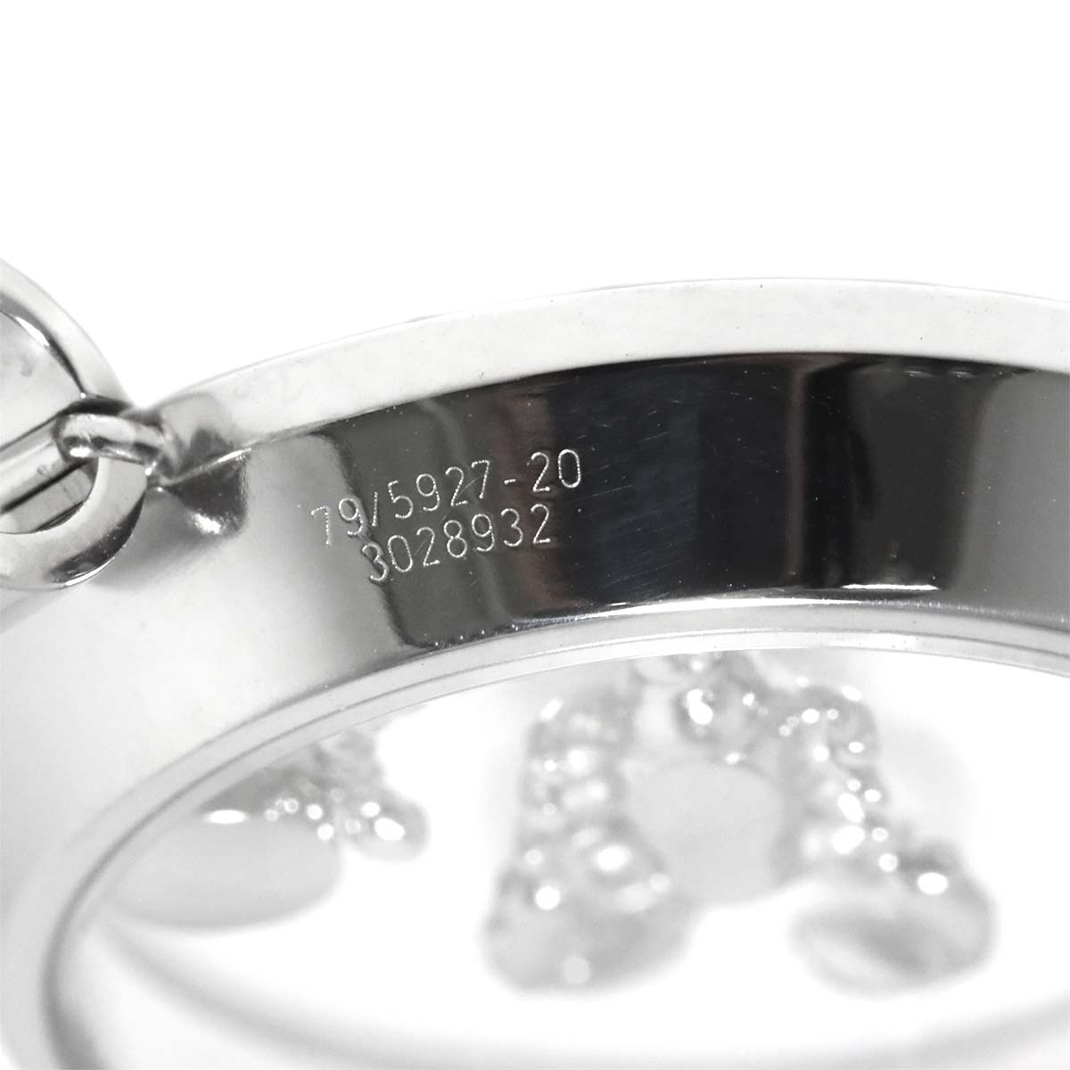 Happy Diamond Scorpio Necklace 18K White Gold 750