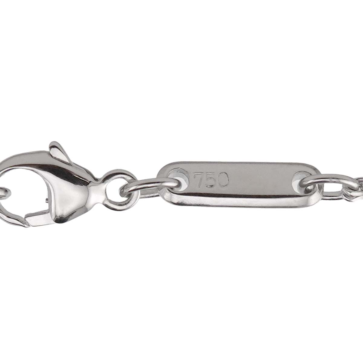 Happy Diamond Scorpio Necklace 18K White Gold 750