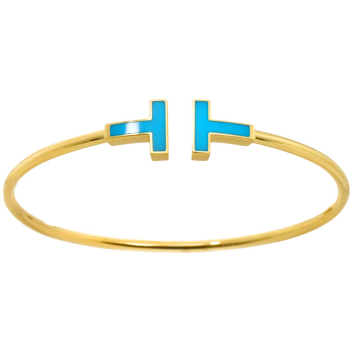 TWire Turquoise Bracelet 18K YG 750