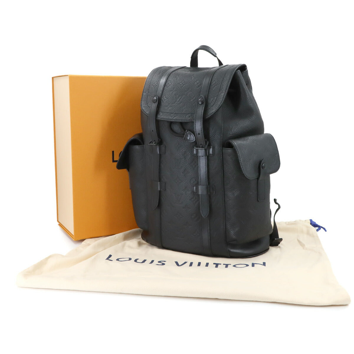 Monogram Taurillon Christopher PM Backpack Leather M20899