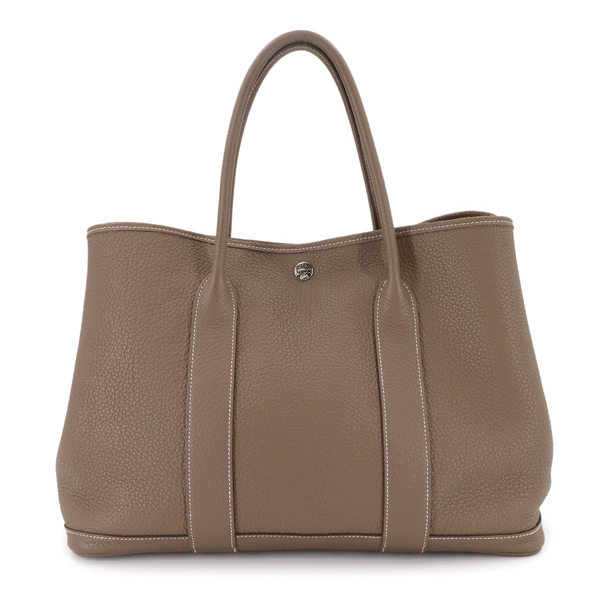 Garden Party 36 PM Tote Bag Negonda Leather Etoupe Purse