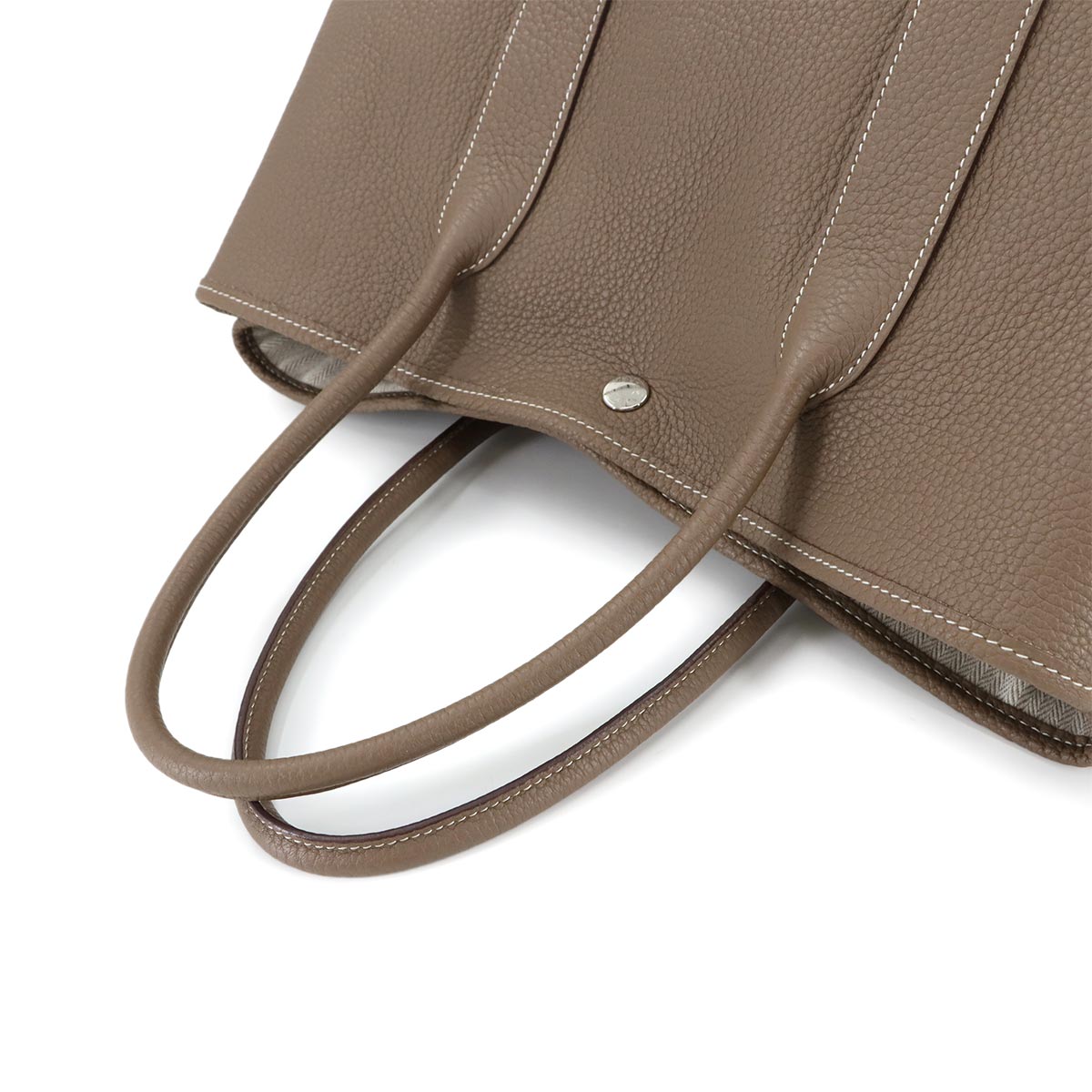 Garden Party 36 PM Tote Bag Negonda Leather Etoupe Purse
