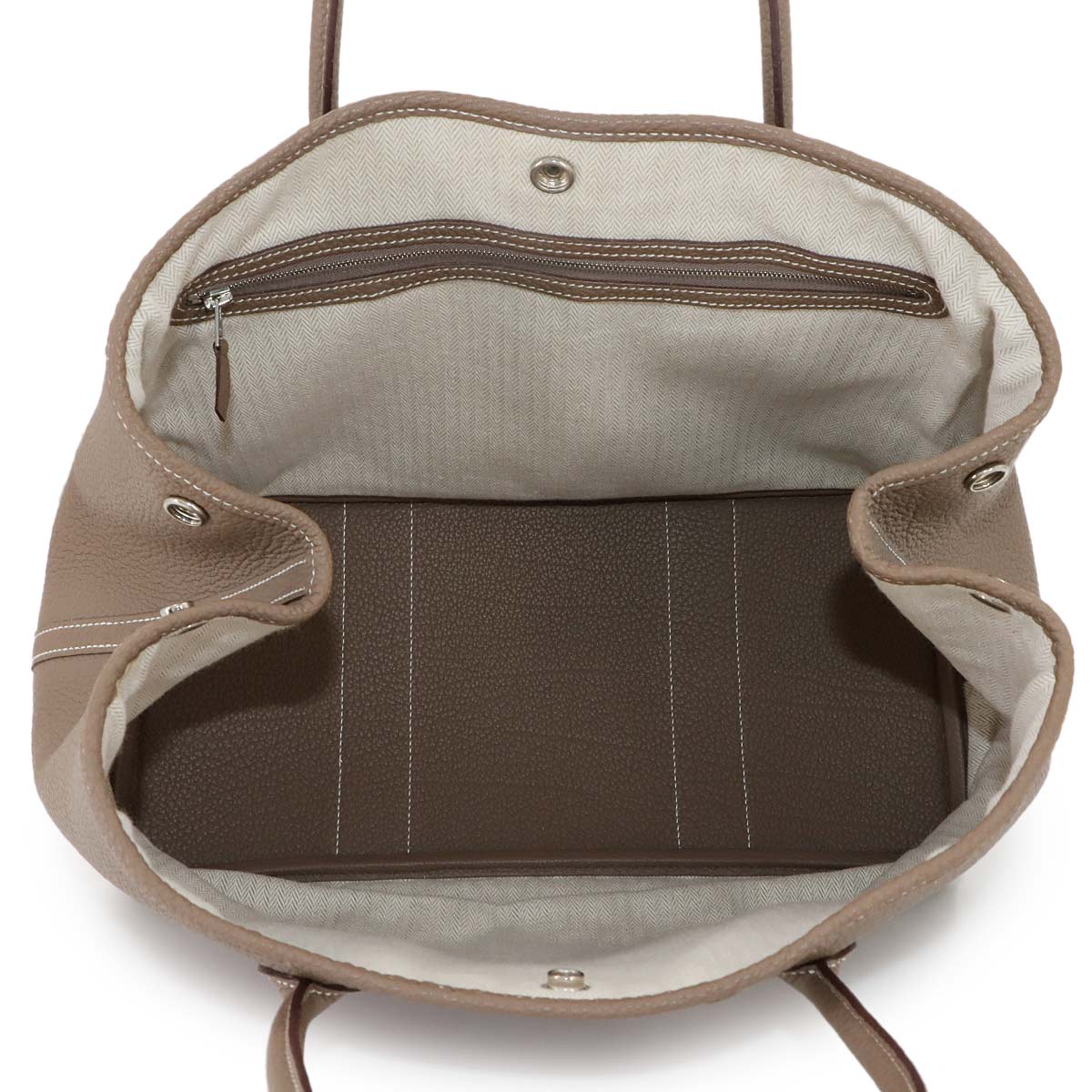 Garden Party 36 PM Tote Bag Negonda Leather Etoupe Purse