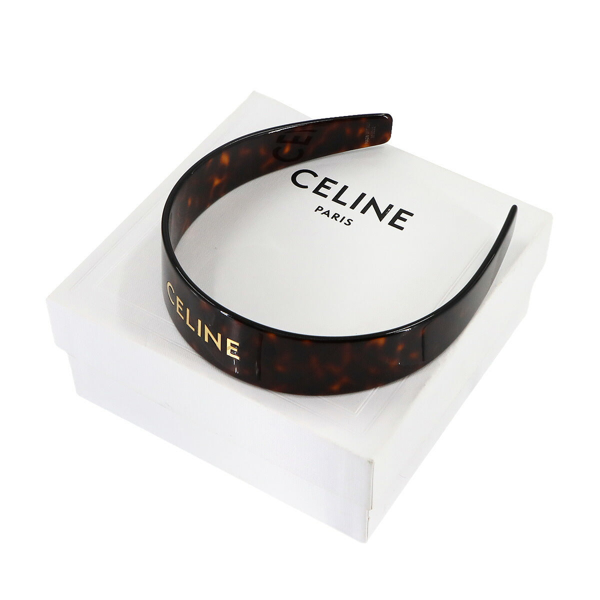 Logos Headband Hair Accessory Plastic Dark Havana 46Y376CEA