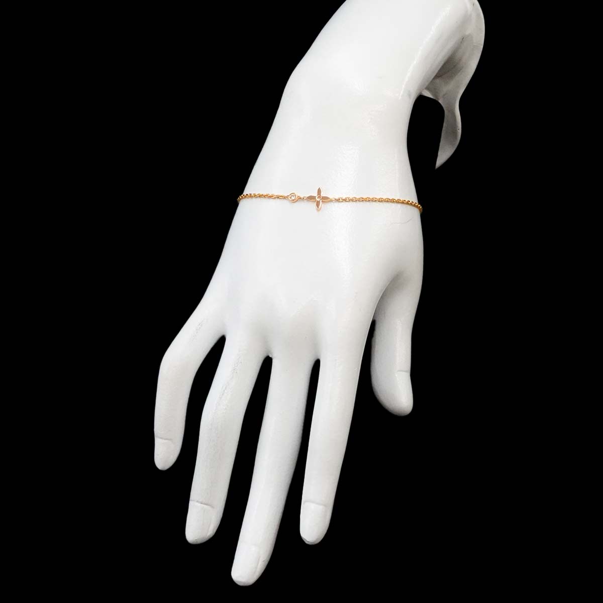 Monogram Idylle Diamond Bracelet 18K PG 750