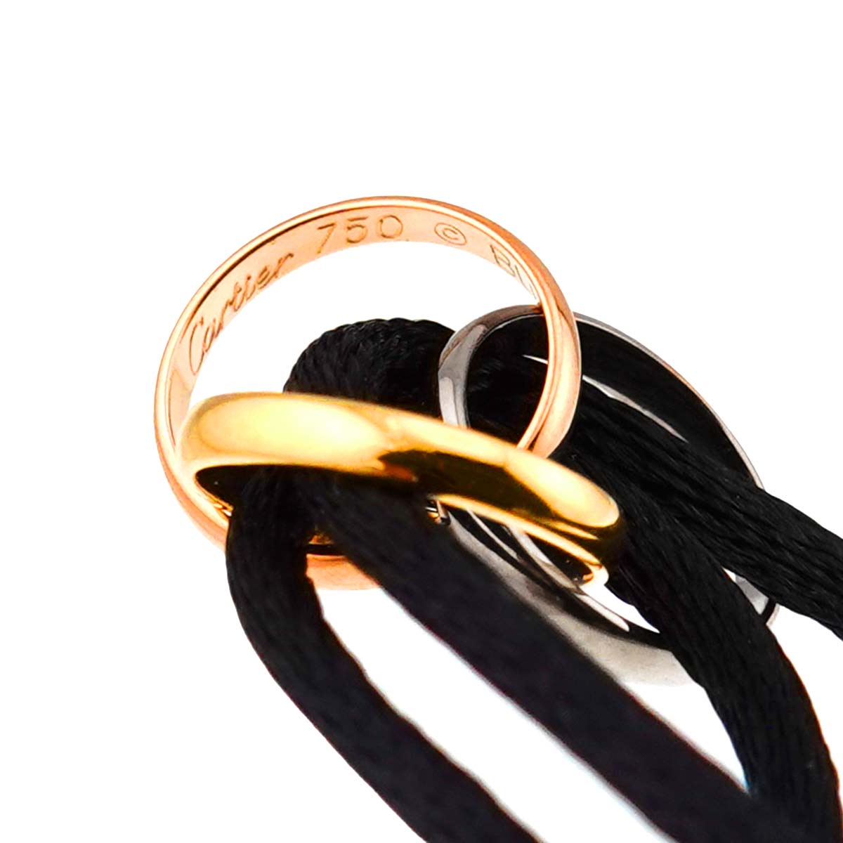 Trinity Bracelet 18K YG WG PG 750