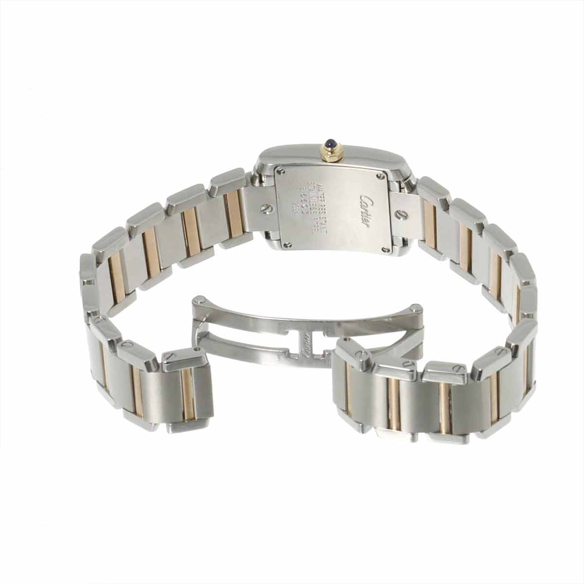 Tank Francaise SM W51027Q4 750 PG Quartz Pink Shell Dial