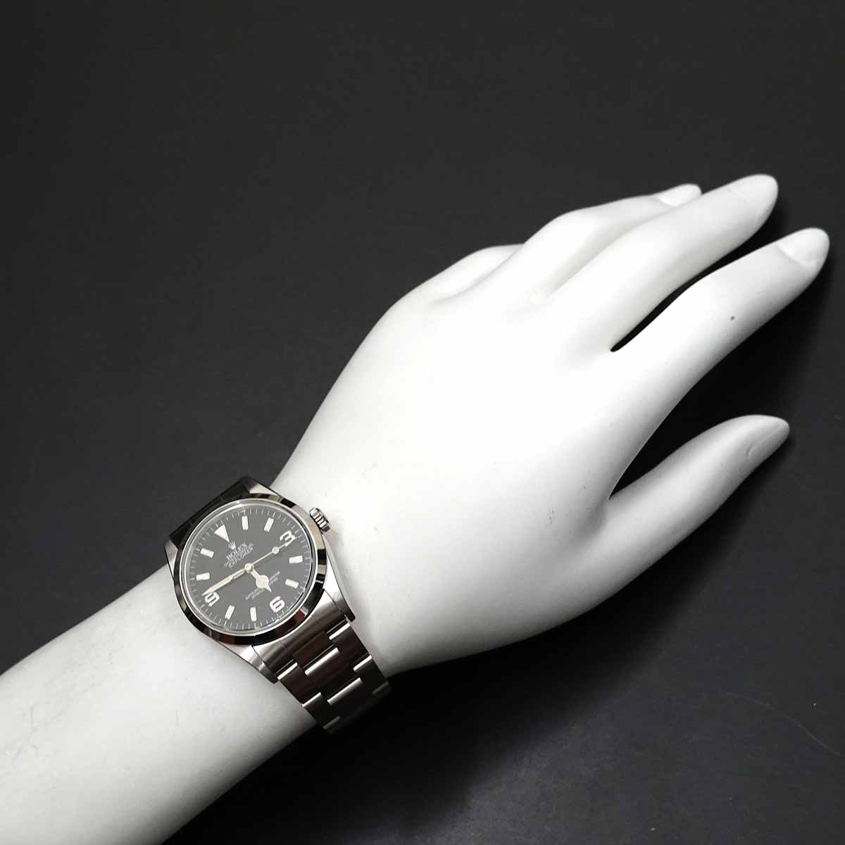 Explorer 1 14270 Serial U Automatic Black Dial Mens Watch