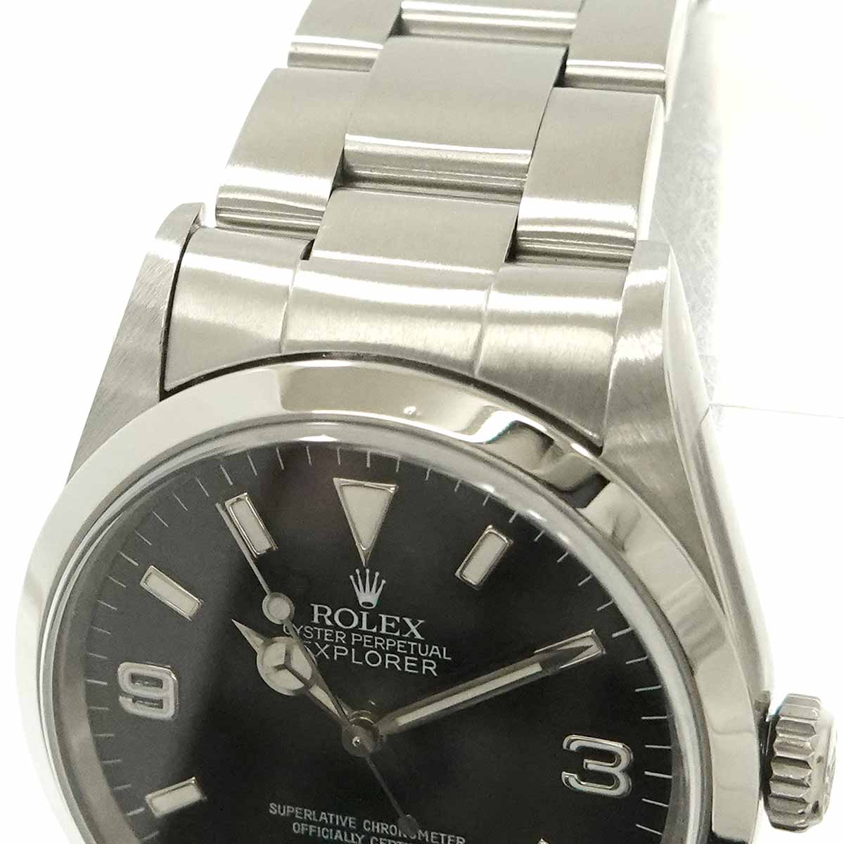 Explorer 1 14270 Serial U Automatic Black Dial Mens Watch
