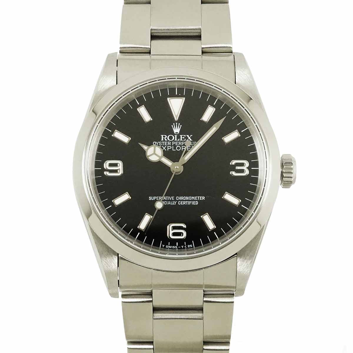 Explorer 1 14270 Serial U Automatic Black Dial Mens Watch