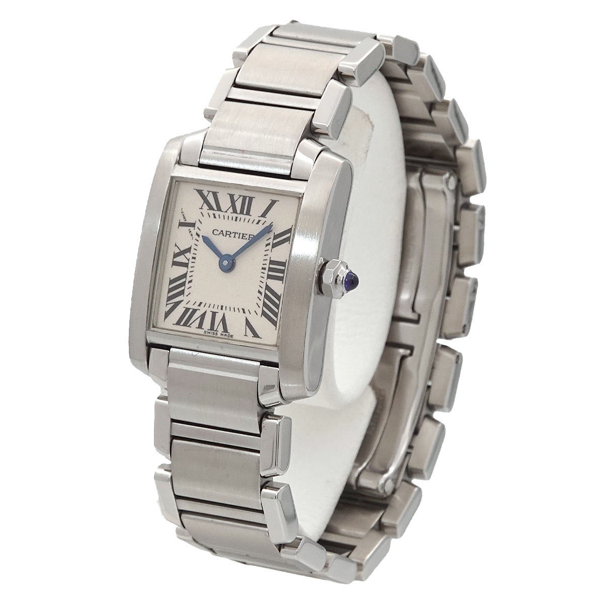 Tank Francaise SM W51008Q3 Quartz Cream Dial Ladies Watch