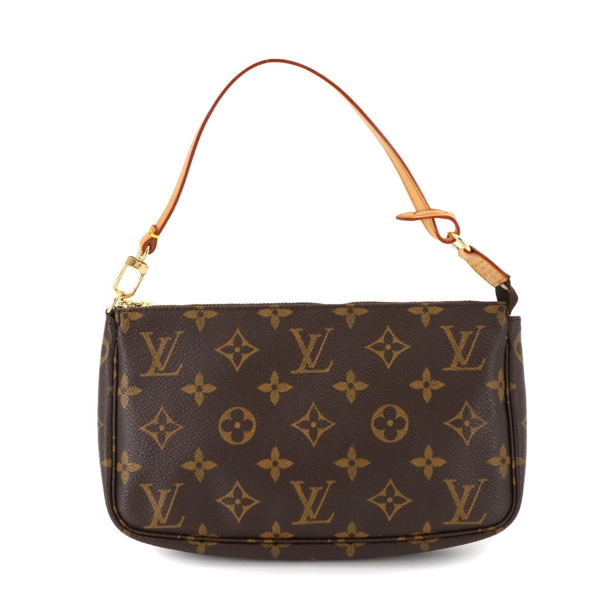 Monogram Pochette Accessoires Hand Bag Pouch Brown M51980