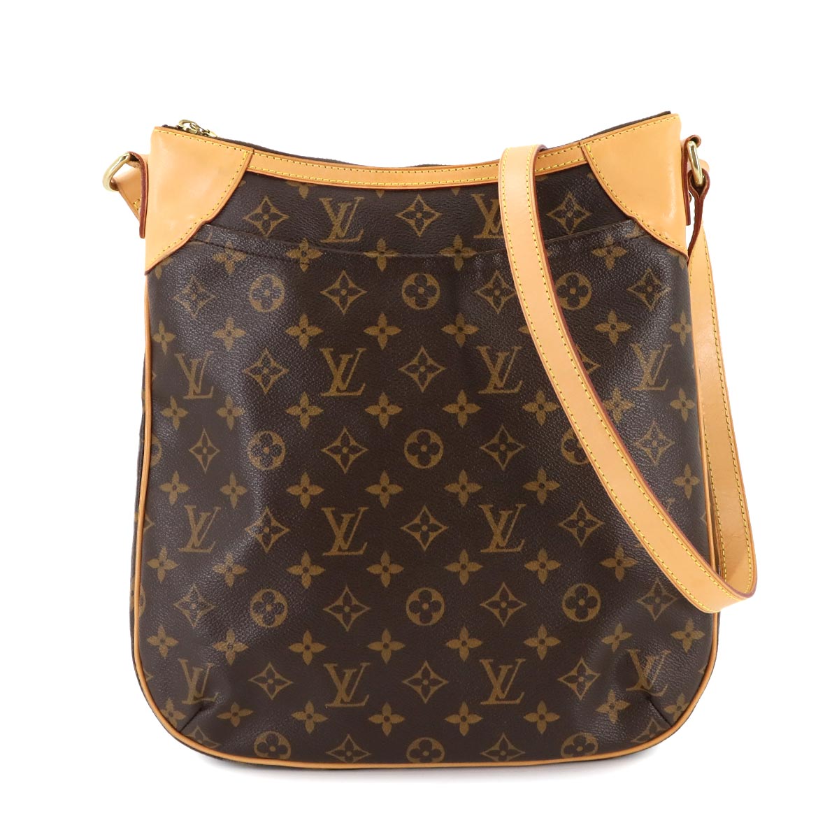Monogram Odeon MM Shoulder Bag Brown M56389 Unisex