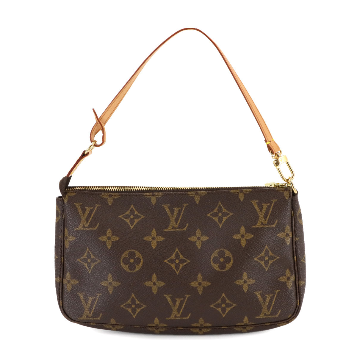 Monogram Pochette Accessoires Hand Bag Pouch Brown M51980