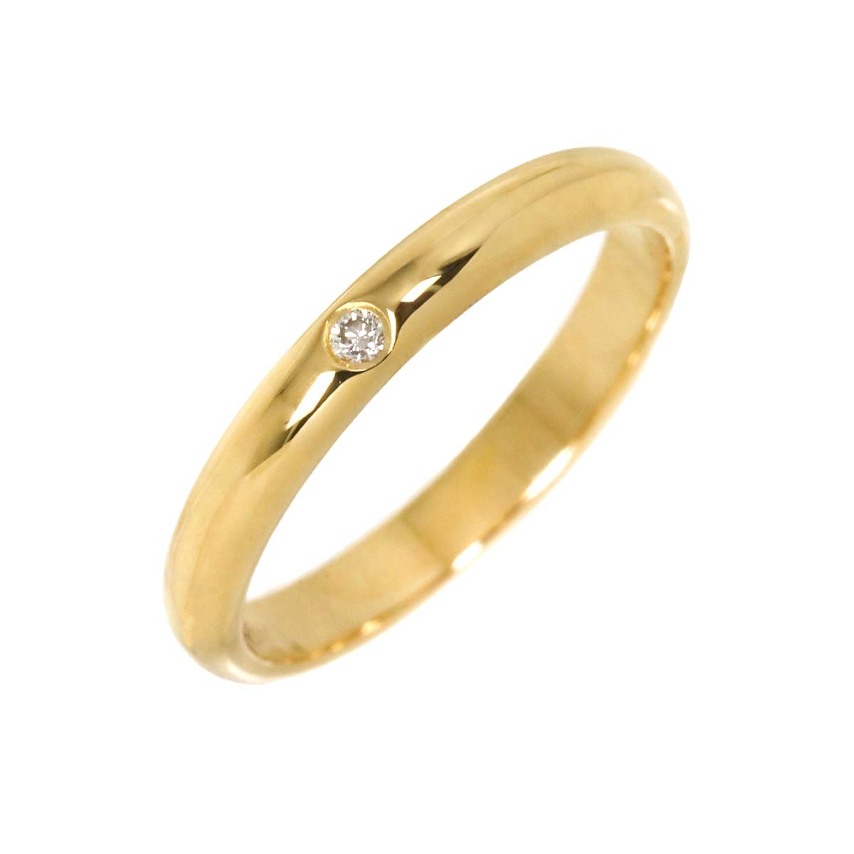 1895 Classic Diamond 1P Ring 18K YG 750 Size45 3.25(US)