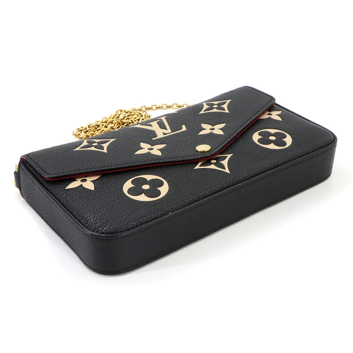 Bicolor Monogram Empreinte Felicie Pochette Wallet M80482