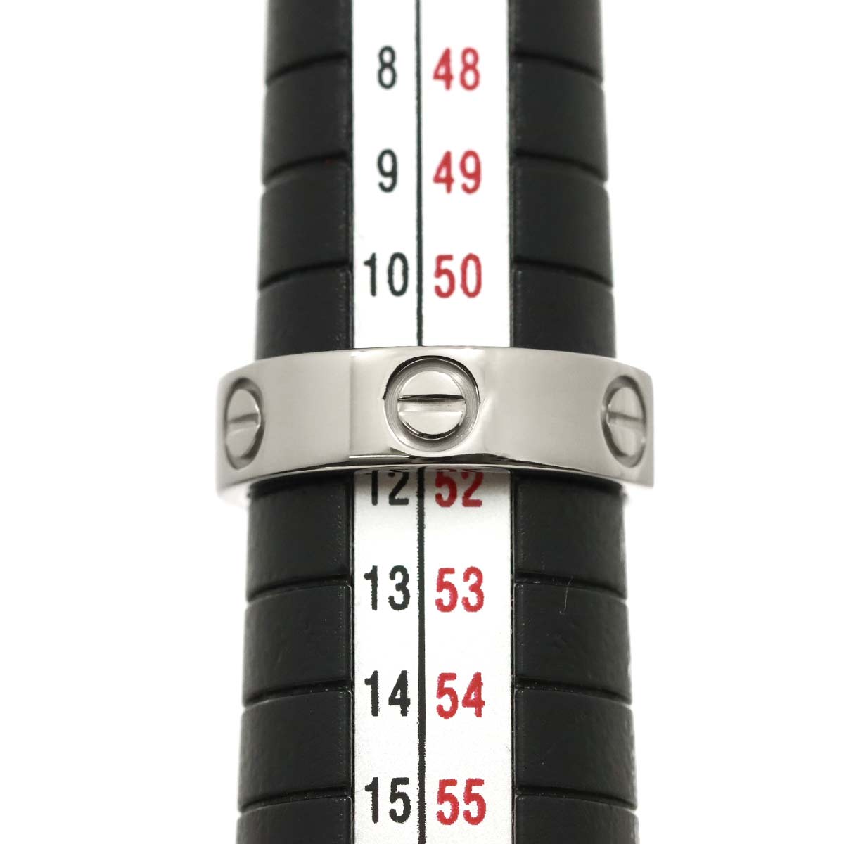 Love Ring 18K White Gold 750 size52 5.75-6(US)