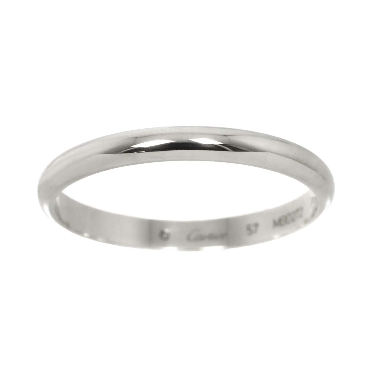 1895 Classic Band Ring Platinum Size57 7.75-8(US)